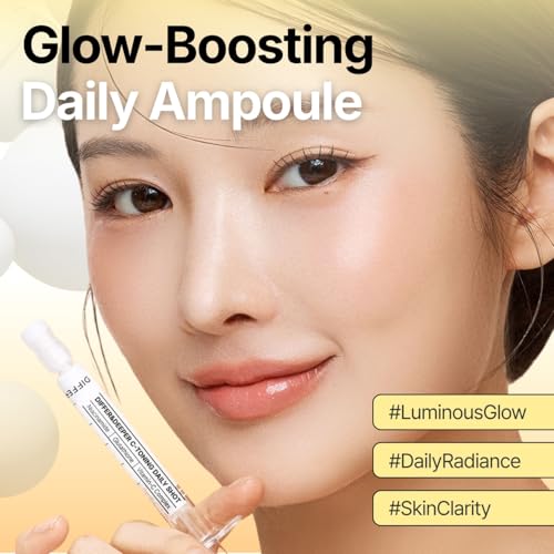 C-Toning Glow Ampoule Serum with Vitamin C & Niacinamide - 0.17 Fl Oz (Pack of 1)
