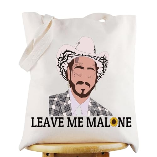 Leave Me Singer Inspired Makeup Bag - Waterproof Canvas Zipper Pouch