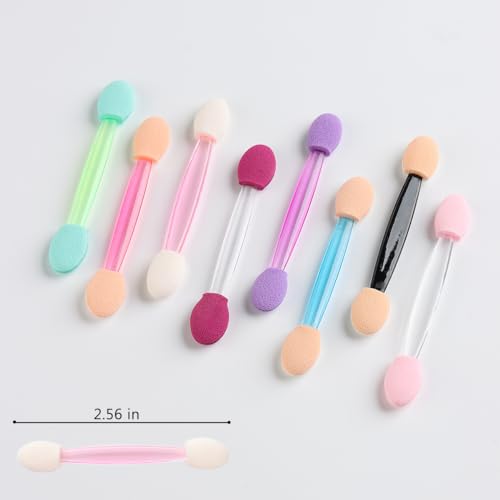 50PCS Chrome Nail Powder Applicator Brushes - Disposable Sponge Tools