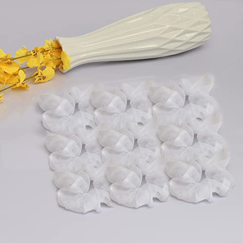White LED Light Up Scrunchies Set - 9 Pcs with 3 Modes