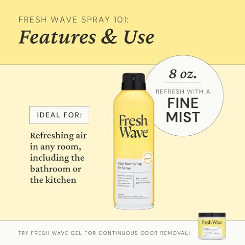 Fresh Wave 8 oz Odor Eliminator Spray - Plant-Based Air Freshener