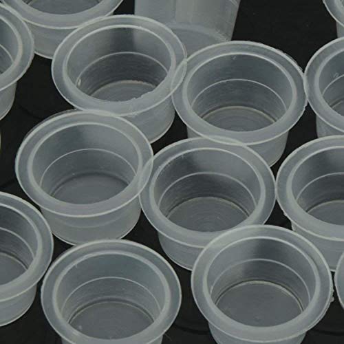 DOWEI Large Tattoo Ink Caps #15 - 1000pcs Disposable Pigment Cups