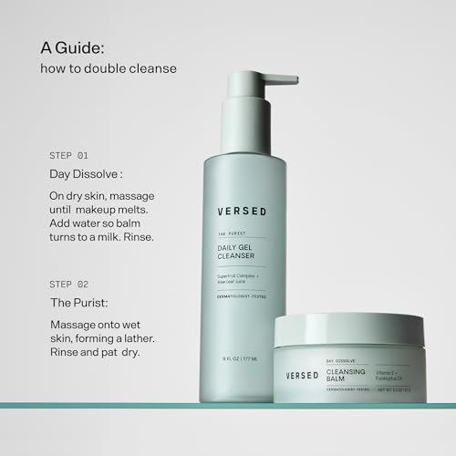 Versed Purist Daily Gel Cleanser with Superfruit & Aloe, 6 Oz