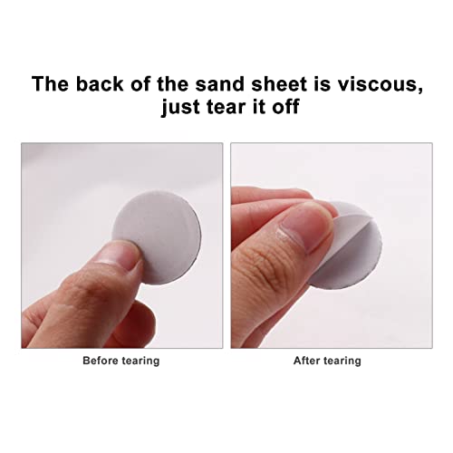 100pcs Self-Adhesive Sandpaper Discs for Electric Callus Remover