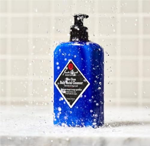 Jack Black Pure Clean Daily Facial Cleanser 3 Fl Oz - Hydrating & Sulfate-Free Face Wash for All Skin Types