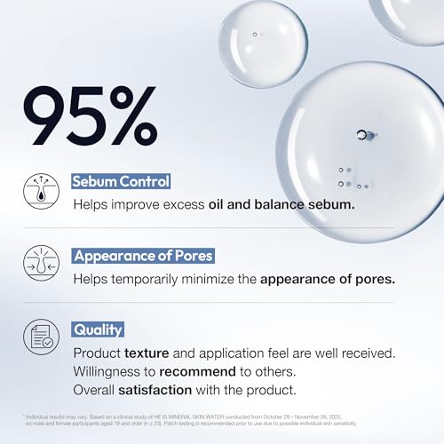 LAB BY He Mineral Hydrating Facial Toner & Aftershave for Men
