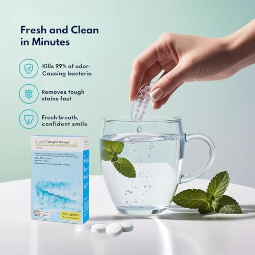 iSonic Ultrasonic Denture Cleaner Tablets - 192 Count (4 Pack)