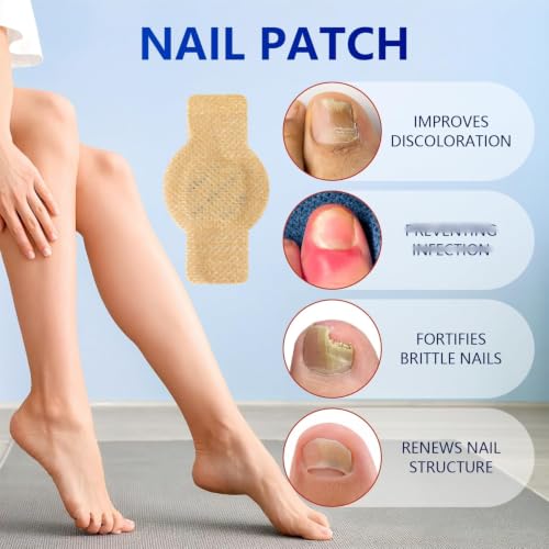 KOSIMI Extra Strength Toenail Repair Patches - 8-Hour Overnight Treatment