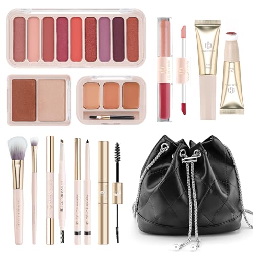 Color Nymph Makeup Travel Bag Set for Teens - 01 Orange