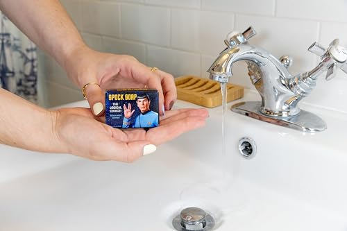 Spock Soap Peppermint Aloe 2oz Travel Guest Bar - Made in USA