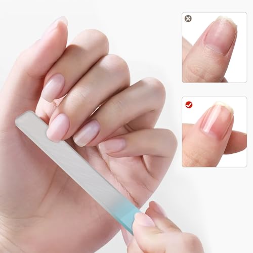 ToNewBe Nano Glass Nail Shiner Kit 3-in-1 Nail Buffer Shaping Polishing File