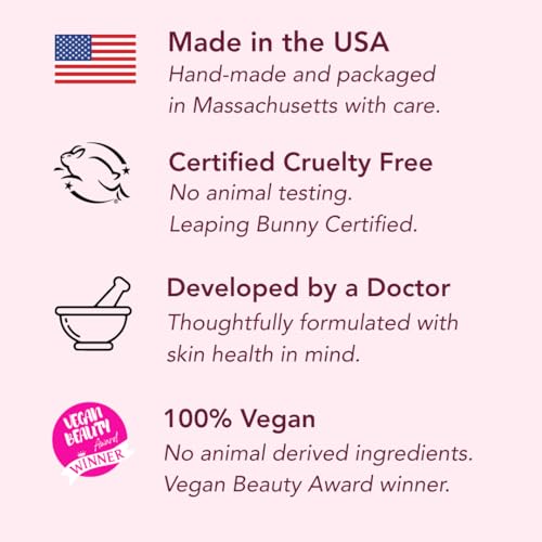 MONA All Natural Deodorant Cream, Apricot & Rose - 2 Oz for Body & Intimate Use