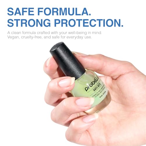 Probelle Anti-Bite Nail Biting Treatment for Kids & Adults, Bitter Polish, 0.5 fl oz
