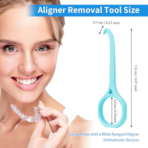 15PCS Aligner Removal Tool Kit for Invisible Braces - 5 Colors