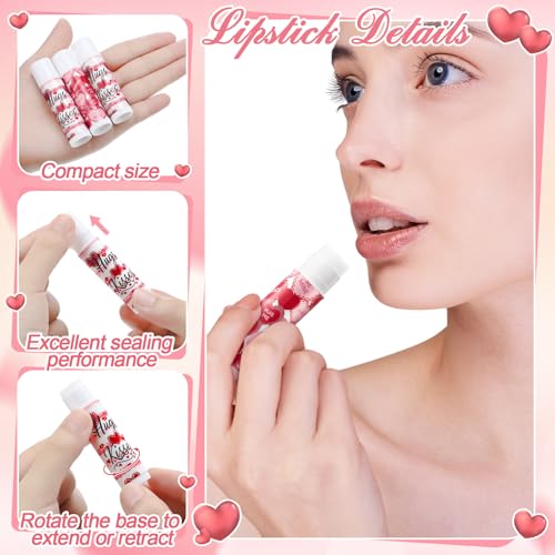 Demissle 12-Piece Hand Cream and Lip Balm Gift Set - Valentine Party Favors