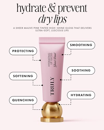 Truly Beauty Hydrating Lip Gloss - Glazed Donut Mauve Pink