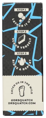 Dr. Squatch Divine Storm Men's Bar Soap - Limited Edition Exfoliating