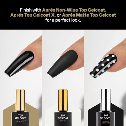 APRÉS Base Gelcoat 15ml - Low-HEMA Self-Leveling Nail Polish