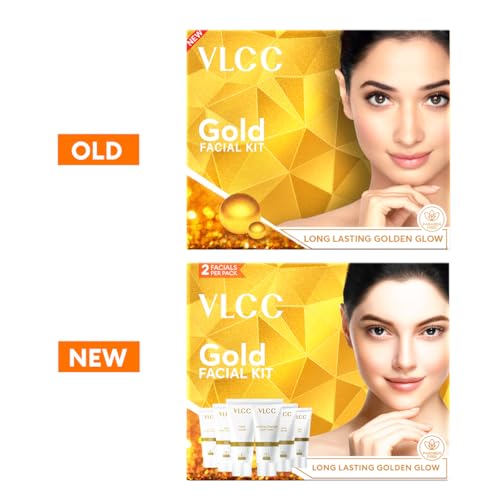 VLCC Natural Sciences Gold Facial Kit - Skin Care & Facial Treatment