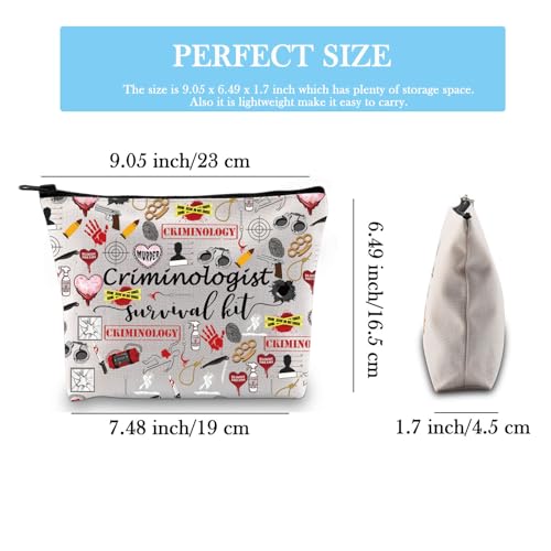 GJTIM Survival Criminologist 2 Bag - Forensic Scientist Gift & Crime Scene Investigator Kit