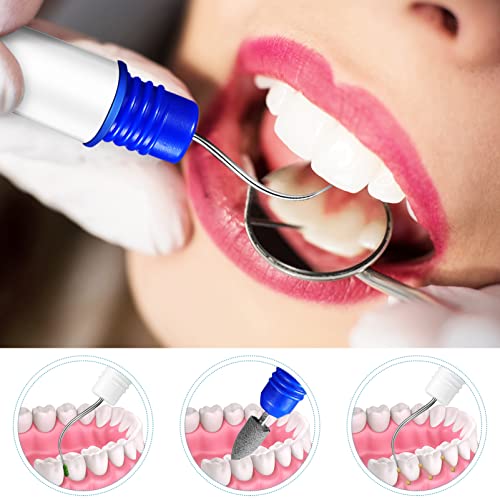 Healifty 4-Piece Stainless Steel Dental Plaque & Tartar Remover Tool Set