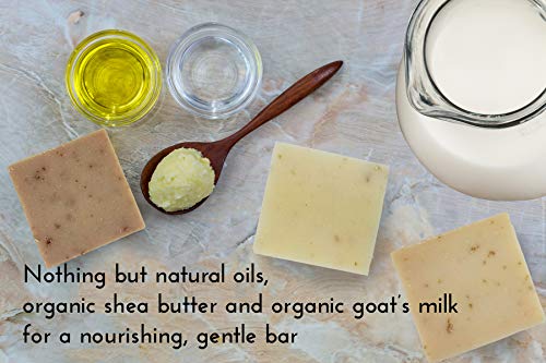 Missamé Handmade Goat Milk Soap Bar - Oatmeal Honey, 3-Pack (15 oz)