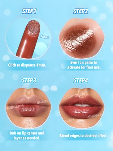 SHEGLAM Pout-Perfect Moisturizing Lip Gloss - Pink Flamingo