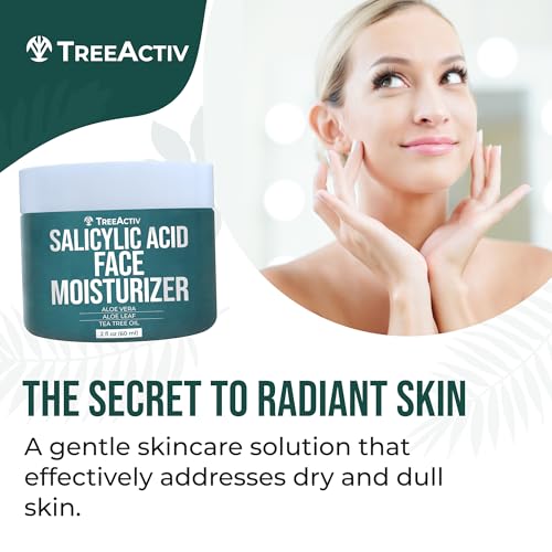 TreeActiv Acne Eliminating Face Cream for Sensitive Skin - 2 fl oz
