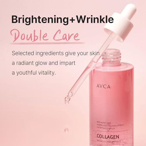 AVCA Collagen & Peptide Face Serum 100ml - Elasticity & Hydration Skincare