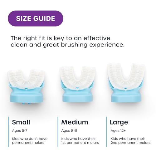 Willo AutoFlo Plus Replacement Brush Head - Small (Ages 5-7)
