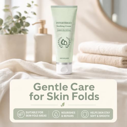 Intertrigo Relief Cream - 2oz Skin Fold Care for Chafing