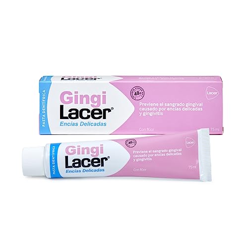 Gingi Lacer Natural Toothpaste 75ml - Gentle Oral Care for Fresh Breath