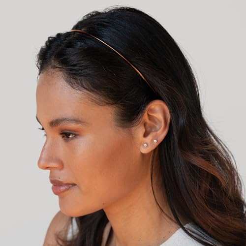 L. Erickson Twiggy Tortoise Headband - Lightweight & Comfortable Hair Accessory