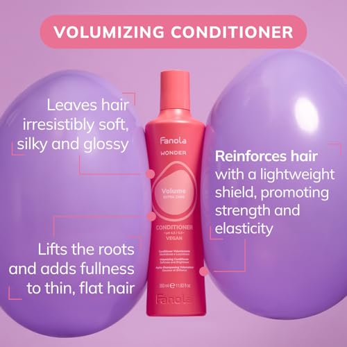 Fanola Wonder Volumizing Hair Conditioner 33.8 oz for Fine & Thin Hair