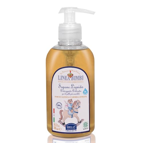 Helan Linea Bimbi Bio Gentle Baby Body Wash with Dispenser 300ml