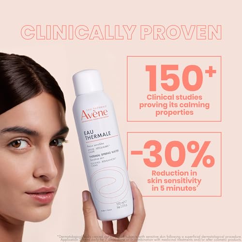 Avène Thermal Spring Water Mist 5 Fl Oz - Soothes Sensitive Skin