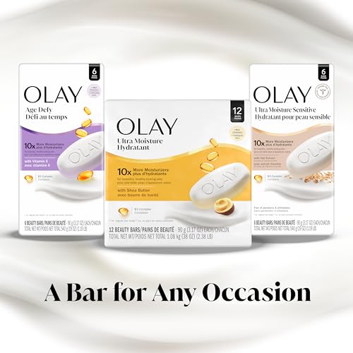 Olay Age Defying Beauty Bar with Vitamin E & B3, 3.17 oz (Pack of 8)