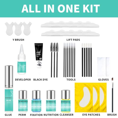 Phaedra 4-in-1 Professional Lash Lift and Brow Lamination Kit - Black