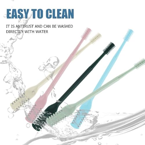 10Pcs 2-in-1 Nose Hair Trimmer, Nasal Hair Cutter, Double Sided Nose Hair Cutter, Portable 360¡Æ Rotating Manual Nose Hair Trimmer for Men and Women, Colorful