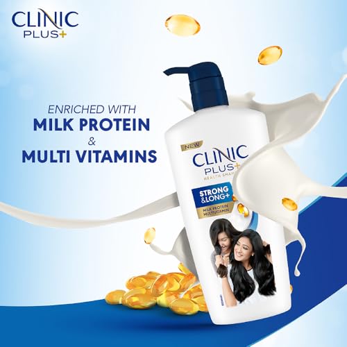 Clinic Plus Strong & Long Shampoo with Milk Protein - 650ml (21.9 Fl Oz)