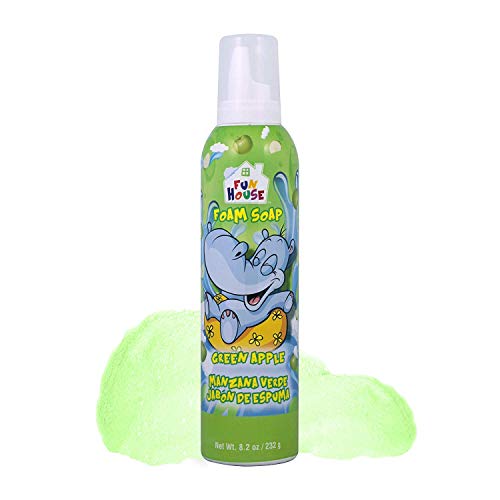 Mika’s Fun House Kids Foaming Body Wash - Green Apple & Raspberry-Lime 2-Pack