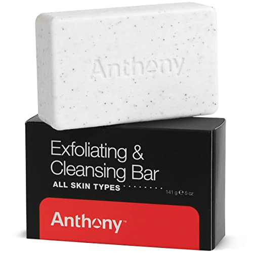 Anthony Men's Exfoliating Soap Bar with Grapefruit & Moisturizing Oils - 5 Oz, Pack of 1