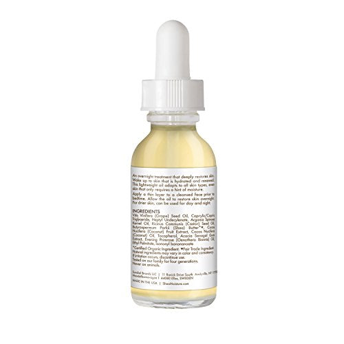 SheaMoisture Overnight Face Oil - 100% Virgin Coconut Oil, 1 oz
