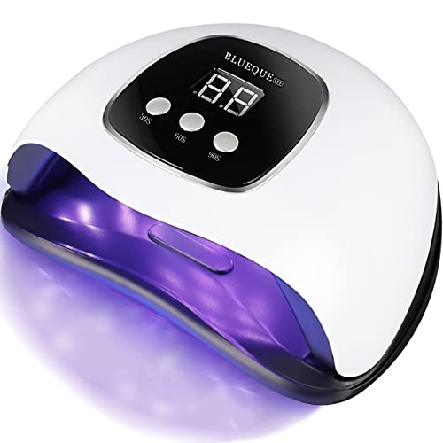 BIGBEAR UV LED Nail Lamp for Gel Polish - White, Fast Dryer