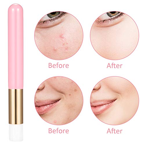 Yaomiao Pink 20Pcs Lash Shampoo Brushes Eyelash Cleaning Tool for Extensions