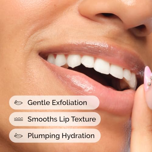 The Ordinary PHA 5% Exfoliating Lip Serum, Hydrating Overnight Lip Exfoliator Treatment, 0.5 Fl Oz