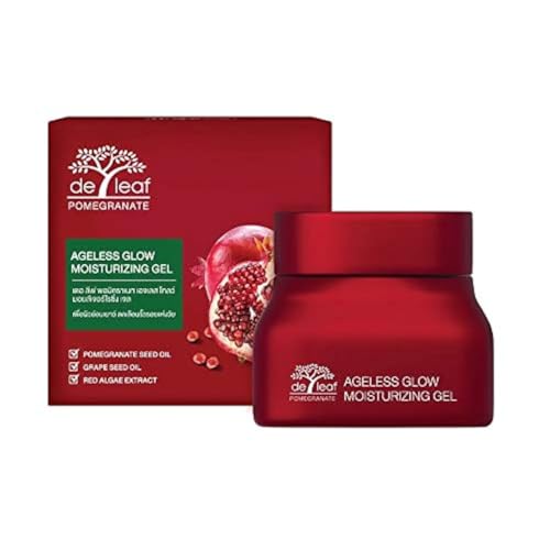 Pomegranate Anti-Aging Gel Moisturizer - 1.3 Fl Oz Hydrating Formula