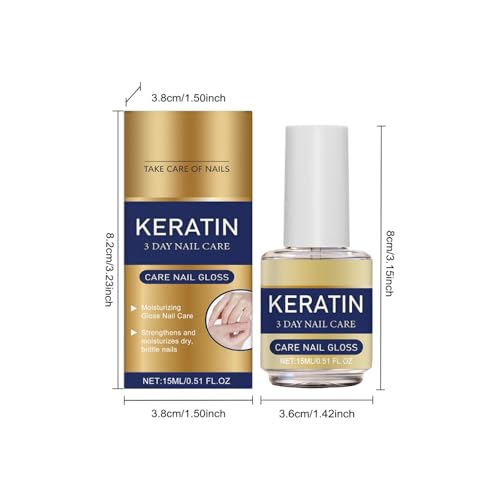 MENCAIJUKS Keratin Nail Care Oil for Deep Hydration & Repair