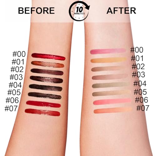KIMIEYE Peel Off Lip Liner Stain Kit - Long Lasting Brown Tint