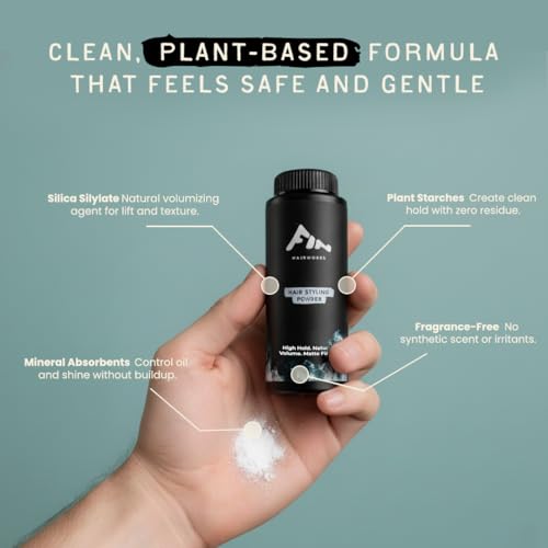 45g Plant-Based Hair Texture Powder - Matte Finish & Volume
